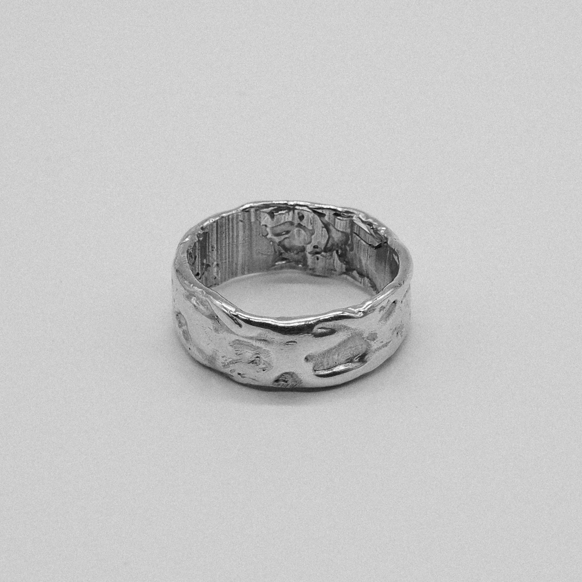 handcrafted sterling silver ring