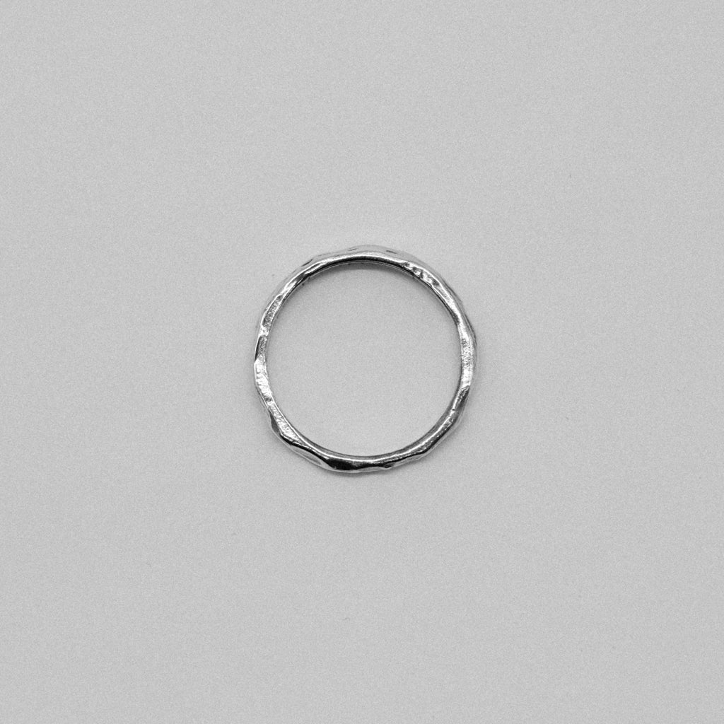 Sterling silver handcrafted stacker rings